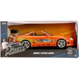 paraply 253203005 Fast&furious 1995 Toyota Supra 1:24 Kız Erkek Çocuk Oyuncak Eğitici Oyuncaklar - Çok Renkli
