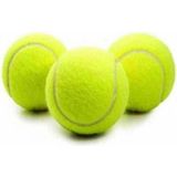 paraply 25841-8 Poş 3lü Tenis Topu Kız Erkek Çocuk Oyuncak Eğitici Oyuncaklar - Çok Renkli
