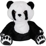 paraply 2871 Peluş Panda -My Friend Toys Kız Erkek Çocuk Oyuncak Eğitici Oyuncaklar - Çok Renkli