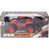 paraply 299 Kumandalı Şarjlı Duman Atan Rock Crawler Araba 1:18 Kız Erkek Çocuk Oyuncak Eğitici Oyuncaklar - Çok Renkli