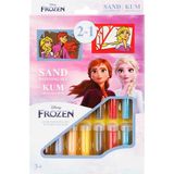 paraply 2in1 Disney Frozen Kum Boyama Seti Ds 34 Kız Erkek Çocuk Oyuncak Eğitici Oyuncaklar - Çok Renkli