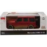 paraply 32022 1:24 Mercedes Benz Amg G 63 Muddy Uzaktan Kumandalı Araba Kız Erkek Çocuk Oyuncak Eğitici Oyun - Çok Renkli