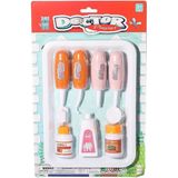 paraply 3308-2 Tepside Doktor Dişçi Seti Kız Erkek Çocuk Oyuncak Eğitici Oyuncaklar - Çok Renkli