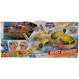 paraply 33938 The Corps Universe Beast Bomber Sesli ve Işıklı Askeri Uçak Kız Erkek Çocuk Oyuncak Eğitici Oy - Çok Renkli