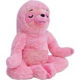 paraply 40CM Yogacı Tembel Hayvan Peluş Halley Kız Erkek Çocuk Oyuncak Eğitici Oyuncaklar - Çok Renkli
