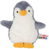 paraply 4134 Penguen Peluş Gri -My Friend Toys Kız Erkek Çocuk Oyuncak Eğitici Oyuncaklar - Çok Renkli