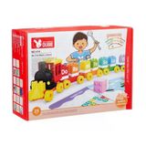 Paraply 414 Dubie Müzik Treni / 25 Parça +6 Kart /+3 Yaş Kız Erkek Çocuk Oyuncak Eğitici Oyuncaklar
