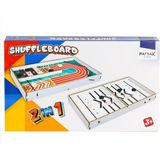 paraply 416 Shuffleboard Oyunu 2ın1 Kız Erkek Çocuk Oyuncak Eğitici Oyuncaklar - Çok Renkli