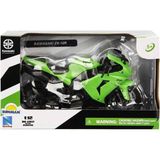 paraply 42447 Sun-Kawasakı ZX-10R 2006 Yeşil 1:12 Kız Erkek Çocuk Oyuncak Eğitici Oyuncaklar - Çok Renkli