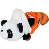 paraply 4745 Çift Taraflı Panda Rakun Peluş -My Friend Toys Kız Erkek Çocuk Oyuncak Eğitici Oyuncaklar - Çok Renkli