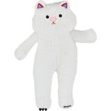 paraply 4806 Peluş Uzun Kedi 55CM Beyaz -My Friend Toys Kız Erkek Çocuk Oyuncak Eğitici Oyuncaklar - Çok Renkli