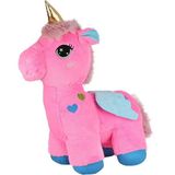 paraply 4974 Büyük Pembe Unicorn Kız Erkek Çocuk Oyuncak Eğitici Oyuncaklar - Çok Renkli