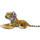 paraply 50CM Tiger Peluş Halley Kız Erkek Çocuk Oyuncak Eğitici Oyuncaklar - Çok Renkli