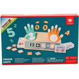 paraply 5282 Sun-Tob-Woo-Tahta Oyunlar Kartlarla Parmak Matematiği Kız Erkek Çocuk Oyuncak Eğitici Oyuncakla - Çok Renkli