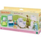 paraply 5380 Sylvanian Families Banyo Seti +3 Yaş Kız Erkek Çocuk Oyuncak Eğitici Oyuncaklar - Çok Renkli