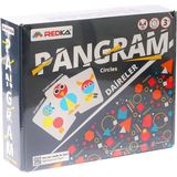 paraply 5645 Pangram Daireler Kız Erkek Çocuk Oyuncak Eğitici Oyuncaklar - Çok Renkli