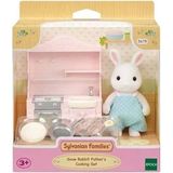 paraply 5678 Sylvanian Families Kar Tavşanı Babanın Yemek Pişirme Seti +3 Yaş Kız Erkek Çocuk Oyuncak Eğitic - Çok Renkli