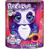 paraply 60420 Interaktif Peluş Panda Peef-A-Roo Kız Erkek Çocuk Oyuncak Eğitici Oyuncaklar - Çok Renkli