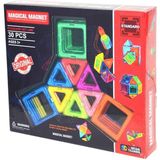 paraply 6080 Başel, Magical Magnet 30 Parça Kız Erkek Çocuk Oyuncak Eğitici Oyuncaklar - Çok Renkli