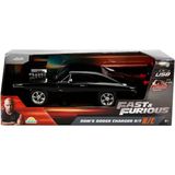 paraply 6492 1:16 Fast & Furious Dom’s Dodge Charger R/t USB Şarjlı Uzaktan Kumandalı Araba Kız Erkek Çocuk - Çok Renkli