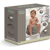 paraply 7184 Lazımlık Adaptör Basamak Stone Gray -Dolu Oyuncak Kız Erkek Çocuk Oyuncak Eğitici Oyuncaklar - Çok Renkli