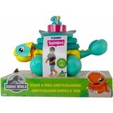 paraply 73410 Tomy Toomies Jurassic World Diz ve Çek Anki +12 Ay Kız Erkek Çocuk Oyuncak Eğitici Oyuncaklar - Çok Renkli