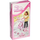 paraply 816-A- 12 Metal Geniş Puset Kız Erkek Çocuk Oyuncak Eğitici Oyuncaklar - Çok Renkli