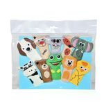 Paraply And-5086 Hayvanlar Parmak Kukla Set10lu Kız Erkek Çocuk Oyuncak Eğitici Oyuncaklar