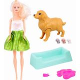 paraply Anlily Sevimli Köpeklerim Bebek Seti Kız Erkek Çocuk Oyuncak Eğitici Oyuncaklar - Çok Renkli