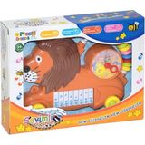 paraply Aslan-Kaplan-Fil Pilli Piano Kutulu Kız Erkek Çocuk Oyuncak Eğitici Oyuncaklar - Çok Renkli