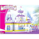 paraply Ausini Fairyland Şato Oyun Seti 614 Parça 24806 Kız Erkek Çocuk Oyuncak Eğitici Oyuncaklar - Çok Renkli