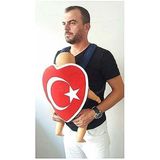 paraply Baby Shada Türk Bayraklı Kanguru Kılıfı Kız Erkek Çocuk Oyuncak Eğitici Oyuncaklar - Çok Renkli