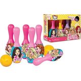 paraply Barbie Bowling Oyun Seti Kız Erkek Çocuk Oyuncak Eğitici Oyuncaklar - Çok Renkli