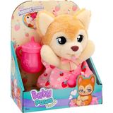 paraply BAW03300 Baby Paws Yummy Shiba Inu 18CM Peluş Kız Erkek Çocuk Oyuncak Eğitici Oyuncaklar - Çok Renkli