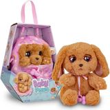 paraply BAW07000 Baby Paws Sesli Cocker 20CM Peluş Kız Erkek Çocuk Oyuncak Eğitici Oyuncaklar - Çok Renkli
