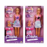 Paraply Bebek Set Alisha Veteriner Aksesuarlı ( 1Adet Fiyatıdır) Kız Erkek Çocuk Oyuncak Eğitici Oyuncaklar