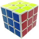 paraply Beyaz Zemin Üzeri Renkli Zeka Küpü 3X3X3-6,8CM Kız Erkek Çocuk Oyuncak Eğitici Oyuncaklar - Çok Renkli