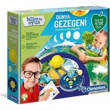paraply Bilim ve Oyun Seti Dünya Gezegeni Kız Erkek Çocuk Oyuncak Eğitici Oyuncaklar - Çok Renkli