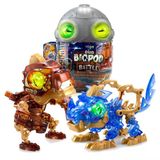 Paraply Biopod Battle İkili Dinazor Robot Kız Erkek Çocuk Oyuncak Eğitici Oyuncaklar