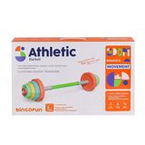 Paraply Bjf014-4 Büyük Barbell Halter Su Doldurulabilir Kız Erkek Çocuk Oyuncak Eğitici Oyuncaklar