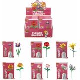paraply Blx Mini LEGO Çiçek Buketleri C0281 Kız Erkek Çocuk Oyuncak Eğitici Oyuncaklar - Çok Renkli