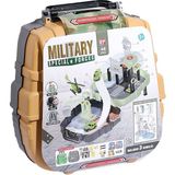 paraply BP-621 Çantalı Asker Yol Set Kız Erkek Çocuk Oyuncak Eğitici Oyuncaklar - Çok Renkli
