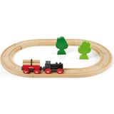 paraply Brio Küçük Orman Tren Seti Kız Erkek Çocuk Oyuncak Eğitici Oyuncaklar - Çok Renkli