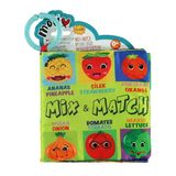 Paraply Bul & Eşleştir Kitap Çiftlik Hayvanları Meyveler Sebzeler Kız Erkek Çocuk Oyuncak Eğitici Oyuncaklar