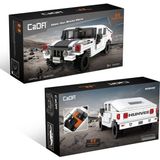 paraply C55022W Cada Humvee Jeep Blok Seti 328 Parça-Vagon Life Kız Erkek Çocuk Oyuncak Eğitici Oyuncaklar - Çok Renkli