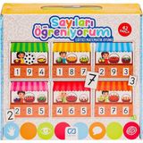 paraply CAEGT-5147 Sayıları Öğreniyorum Kız Erkek Çocuk Oyuncak Eğitici Oyuncaklar - Çok Renkli