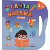 paraply Çanta Kitap Boyama Kitabı Örnekli Kız Erkek Çocuk Oyuncak Eğitici Oyuncaklar - Çok Renkli