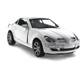 paraply Çek Bırak Mercedes Benzeri Beyaz Metal Araba Kız Erkek Çocuk Oyuncak Eğitici Oyuncaklar - Çok Renkli