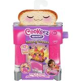 paraply CKE01000 Cookeez Makery Tost Makinesi Kokulu Sürpriz Waffle Pelüş Kız Erkek Çocuk Oyuncak Eğitici Oy - Çok Renkli