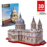 paraply Cub DS0991 National Geographic 107 Parça 3D Puzzle Aziz Paul Katedrali Kız Erkek Çocuk Oyuncak Eğiti - Çok Renkli